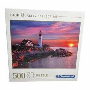 Clementoni PORTLAND HEAD LIGHT Lighthouse High Quality Collection 500 Pieces